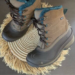 THE NORTH FACE Women's Chillkat III Waterproof Lace Up Winter Boots Size 6.5